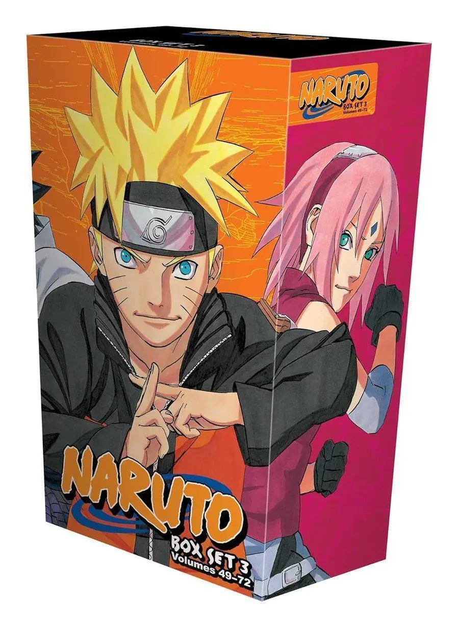 Naruto: Box Set 3, (Vol.49-72)